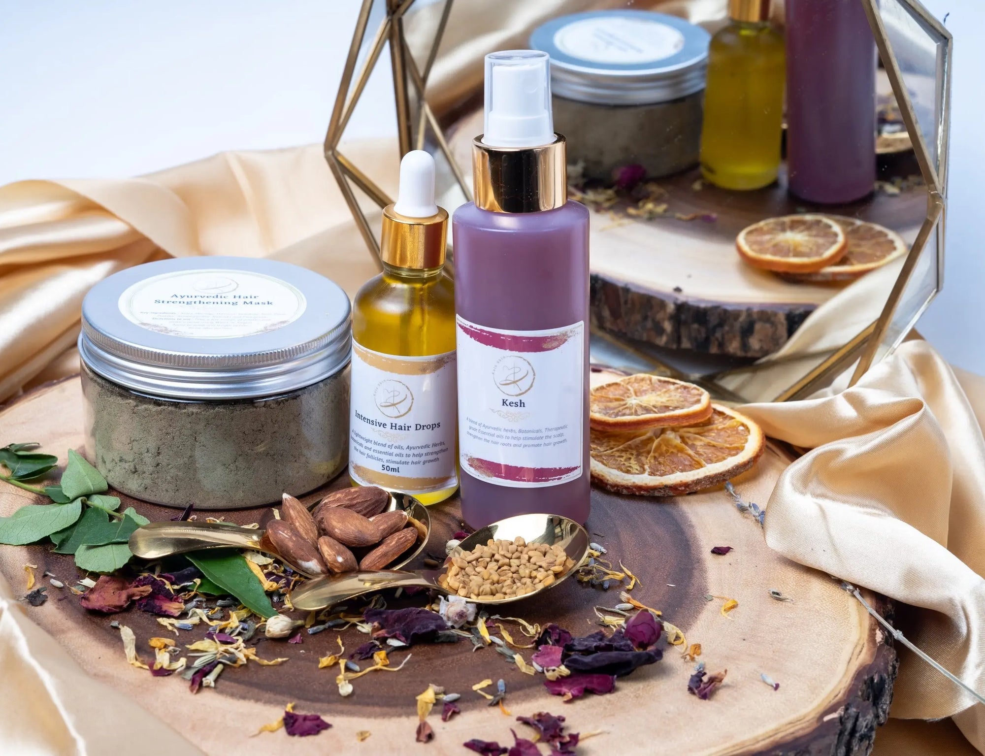 Are you open to bringing the Power of Ayurvedic herbs into your Hair Care Ritual? Kaia Skin