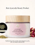 Ayurvedic Fennel and Rose Cooling Face Mask kaia.skin