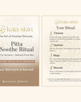 Kaia Skin Pitta Soothe Ritual Card