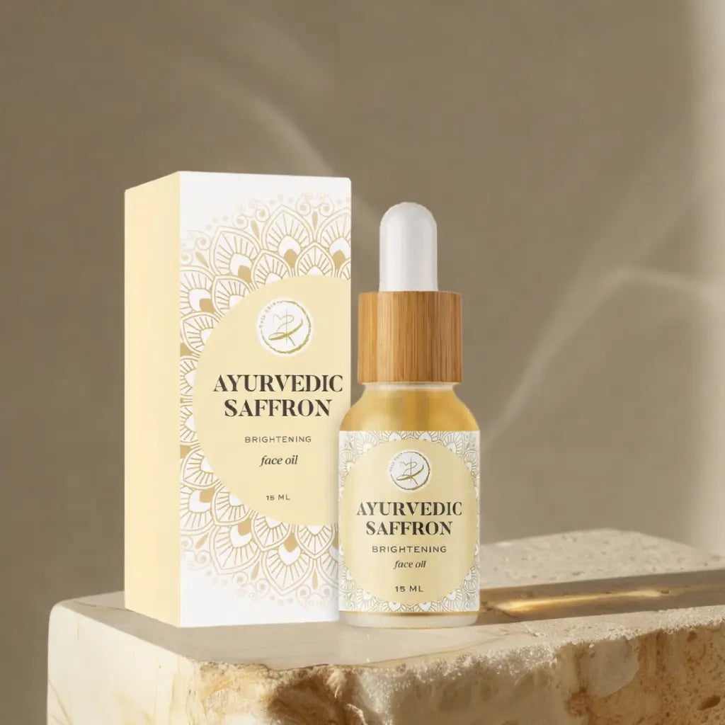 Ayurvedic Brightening Saffron Face Oil kaia.skin