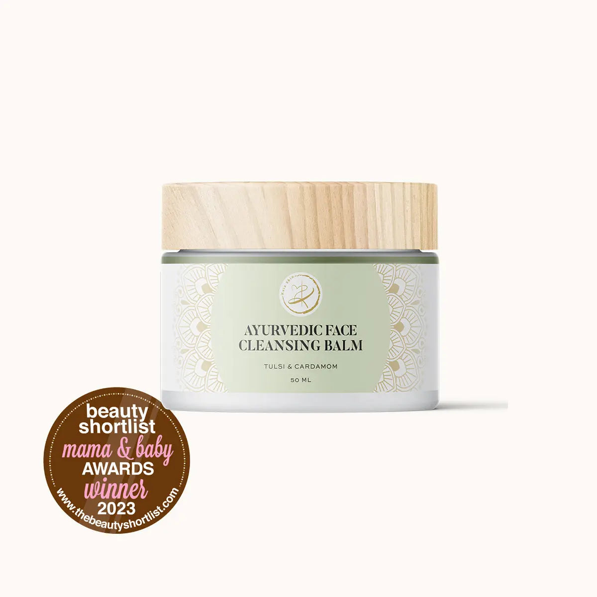 Ayurvedic Face Cleansing Balm - Cardamom and Tulsi kaia.skin