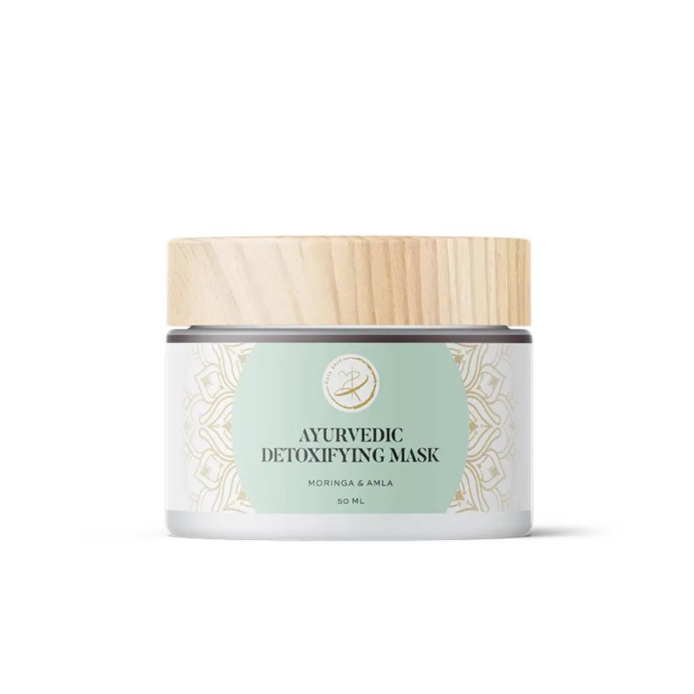 Ayurvedic Moringa and Amla Detoxifying Face Mask kaia.skin