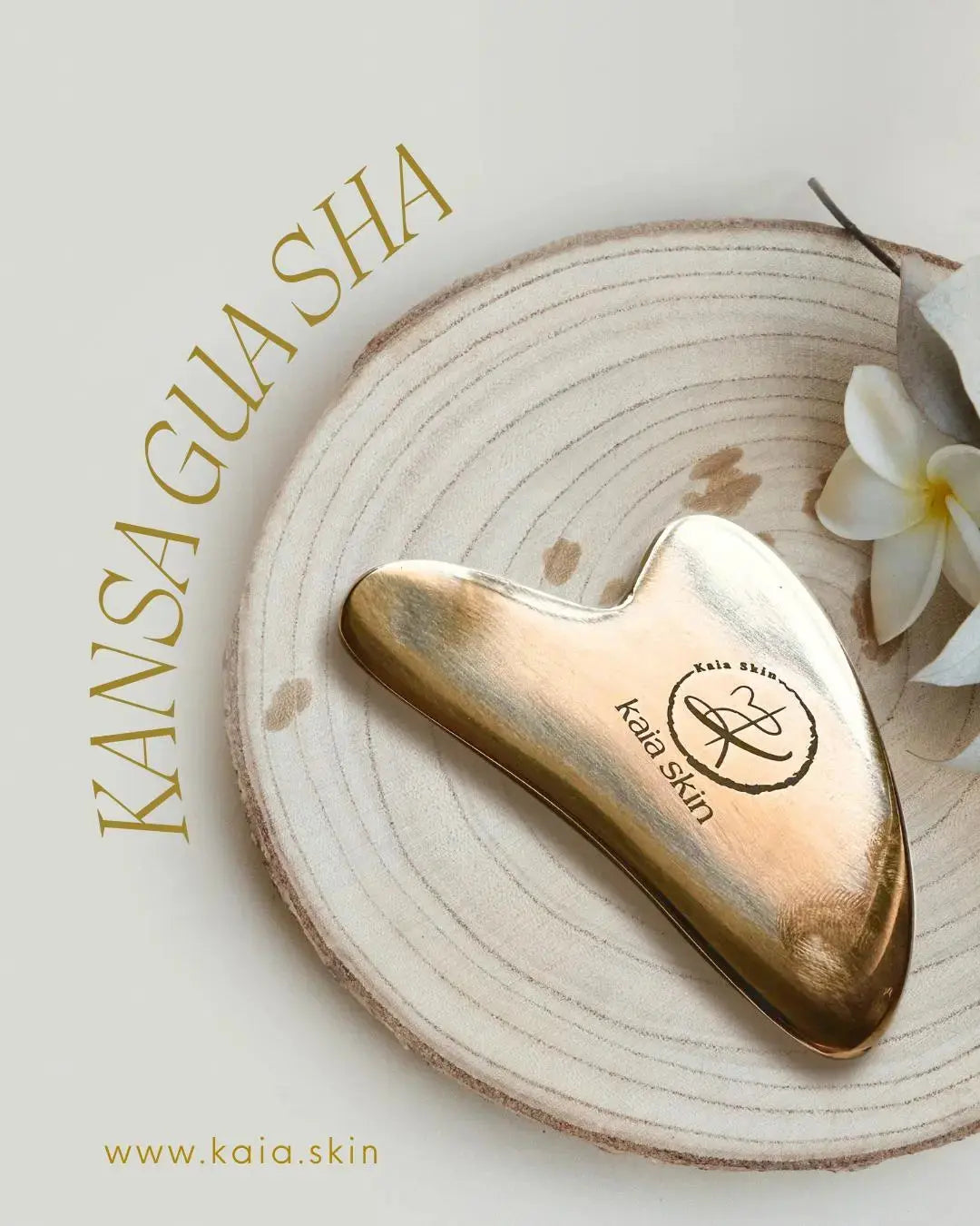 Kansa Gua Sha | Ayurvedic Sculpting Tool for Lymphatic Drainage