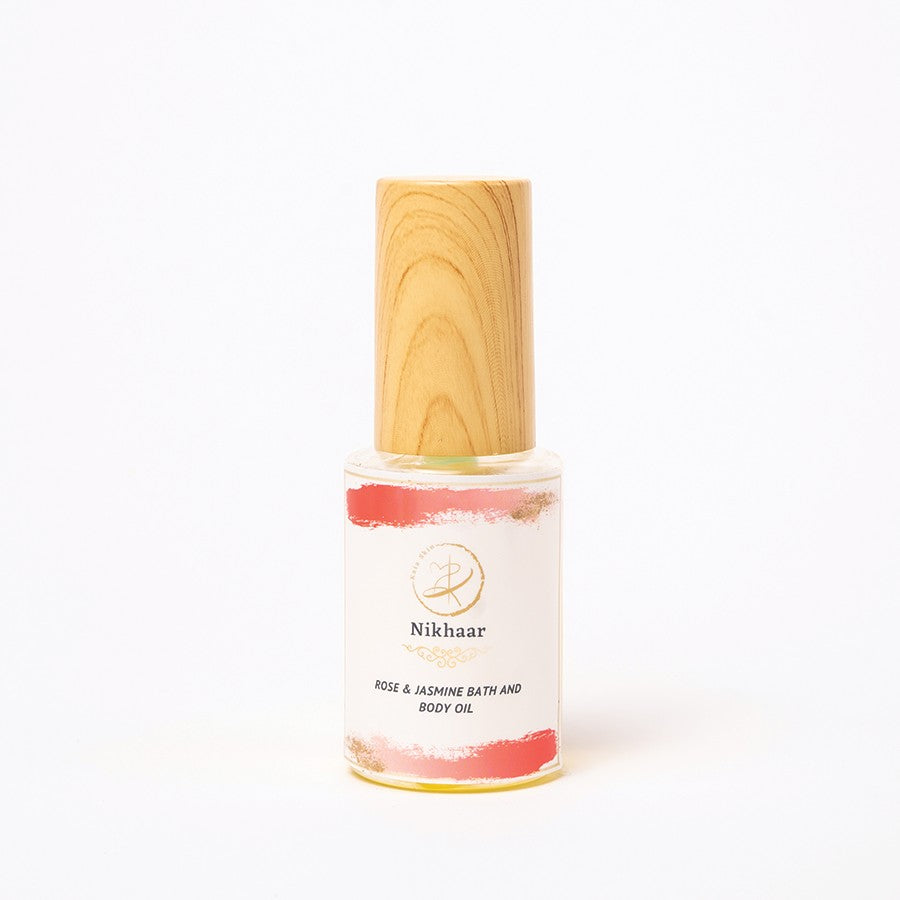 Nikhaar- Rose & Jasmine Body Oil kaia.skin